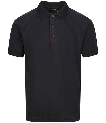 Regatta Coolweave Piqué Polo Shirt in Black