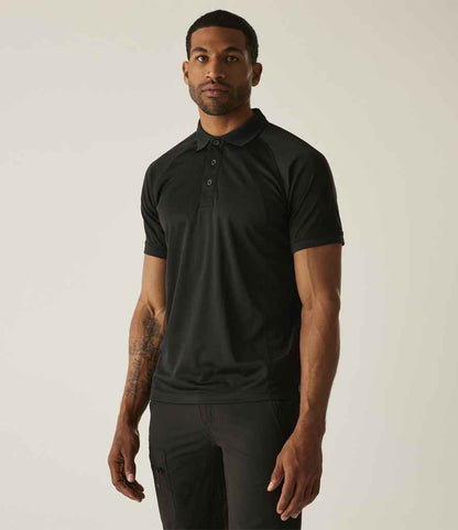 Regatta Professional Regatta Coolweave Piqué Polo Shirt Black