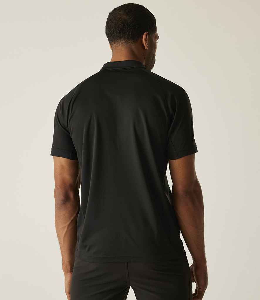 Regatta Professional Regatta Coolweave Piqué Polo Shirt Black