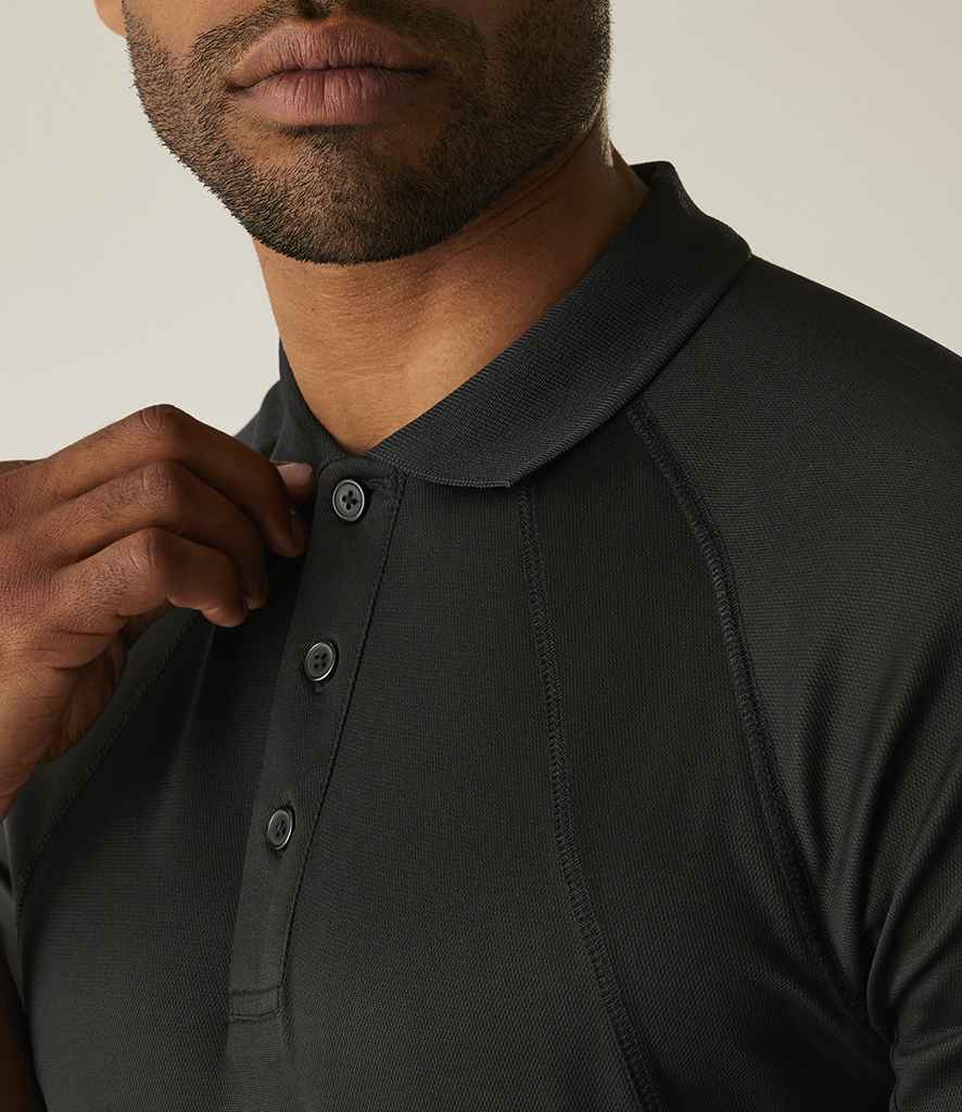 Regatta Professional Regatta Coolweave Piqué Polo Shirt Black