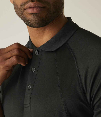 Regatta Professional Regatta Coolweave Piqué Polo Shirt Black