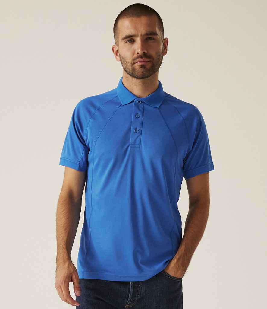 Regatta Professional Regatta Coolweave Piqué Polo Shirt Oxford Blue