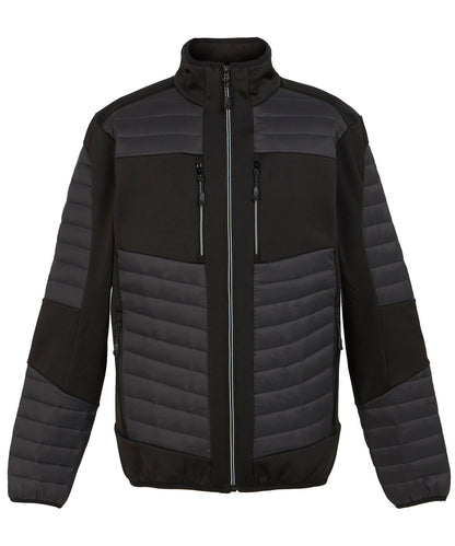 Regatta Professional E-Volve unisex thermal hybrid jacket Ash/Black