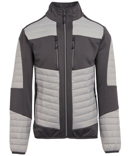 Regatta Professional E-Volve unisex thermal hybrid jacket Mineral Grey/Ash