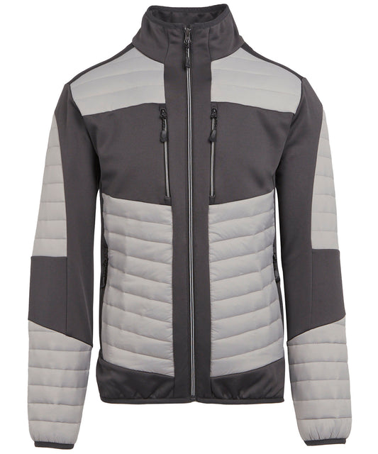 Regatta Professional E-Volve unisex thermal hybrid jacket Mineral Grey/Ash