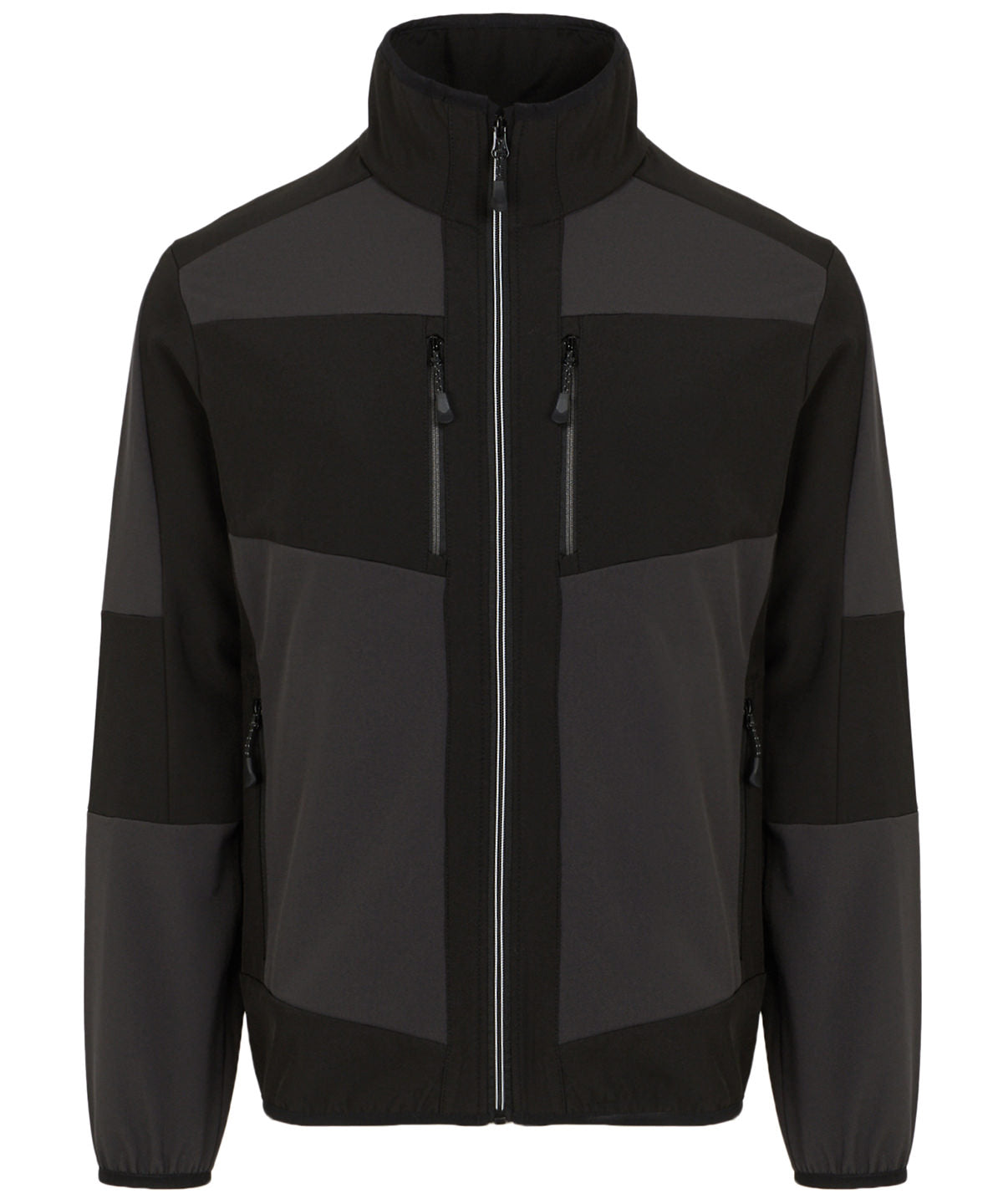 Regatta Professional E-Volve unisex 2-layer softshell jacket Ash/Black
