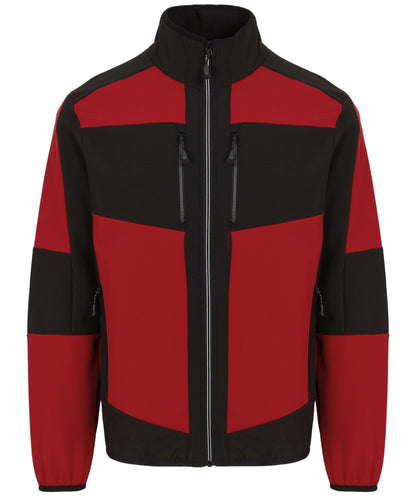 Regatta Professional E-Volve unisex 2-layer softshell jacket Classic Red/Black