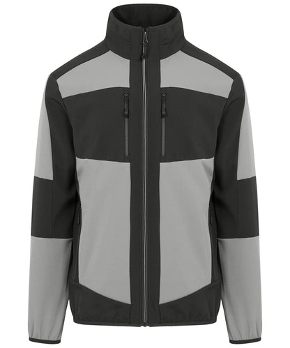 Regatta Professional E-Volve unisex 2-layer softshell jacket Mineral Grey/Ash