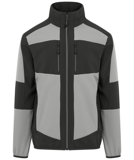 Regatta Professional E-Volve unisex 2-layer softshell jacket Mineral Grey/Ash