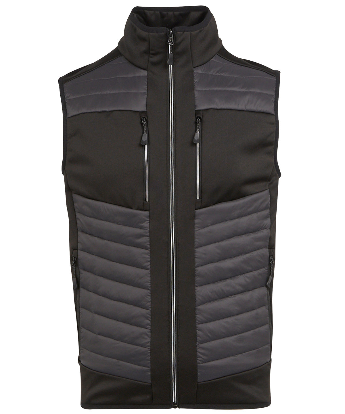 Regatta Professional E-Volve unisex thermal hybrid bodywarmer Ash/Black