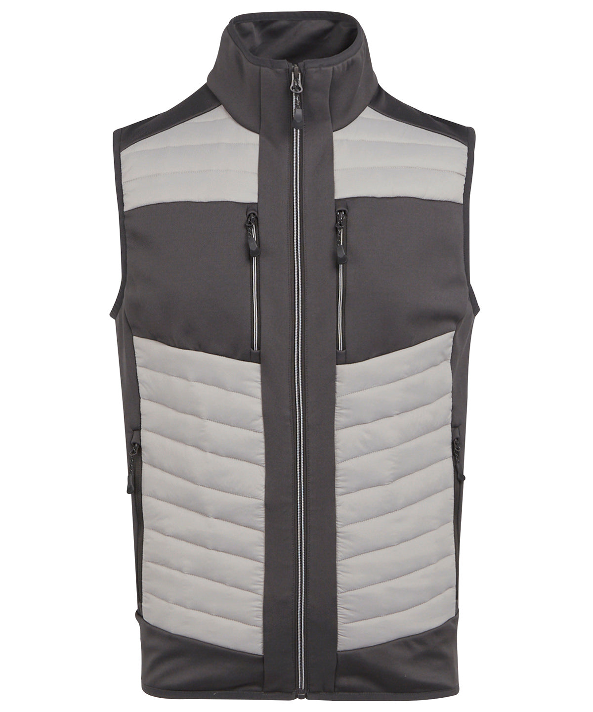 Regatta Professional E-Volve unisex thermal hybrid bodywarmer Mineral Grey/Ash