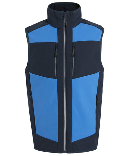 Regatta Professional E-Volve unisex 2-layer softshell bodywarmer Strong Blue/Navy