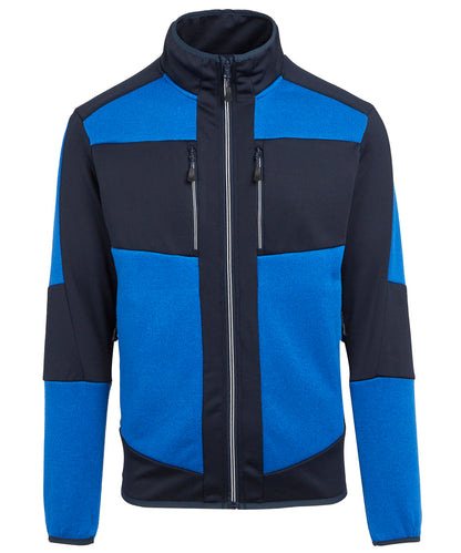 Regatta Professional E-Volve unisex knit-effect stretch mid-layer Strong Blue/Navy