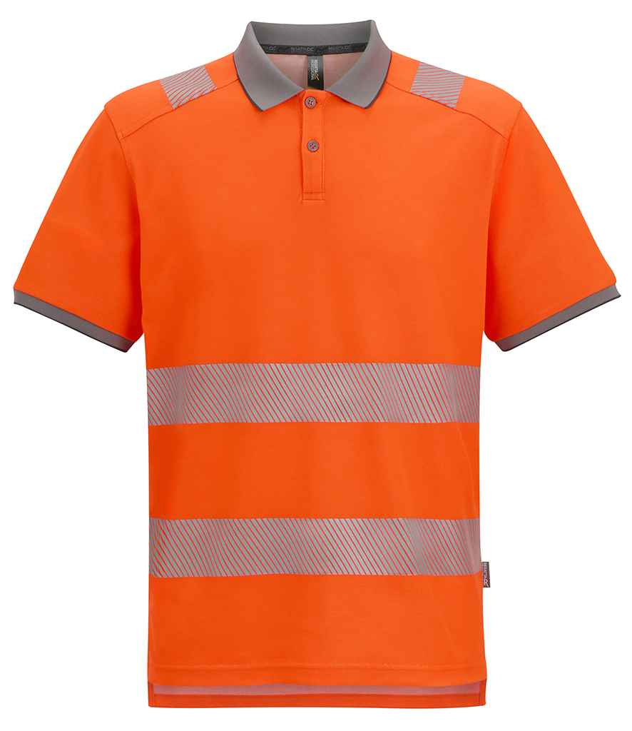 Regatta High Visibility Regatta High Visibility Pro Comfort Polo Shirt Orange