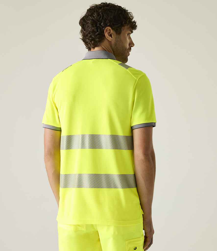 Regatta High Visibility Regatta High Visibility Pro Comfort Polo Shirt Yellow