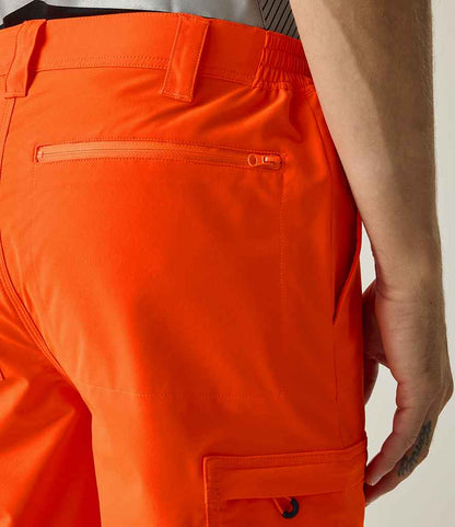 Regatta High Visibility Pro Contract Stretch Action Trousers - model image