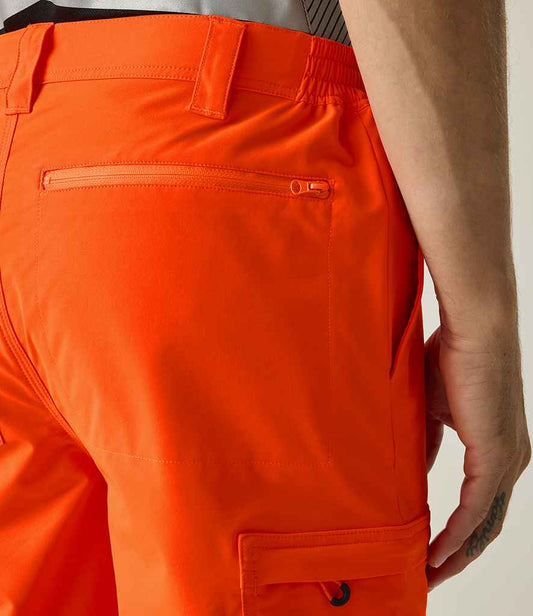 Regatta High Visibility Pro Contract Stretch Action Trousers - model image
