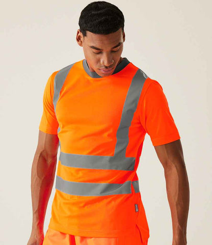 Regatta High Visibility Regatta High Visibility Pro Contract T-Shirt Orange
