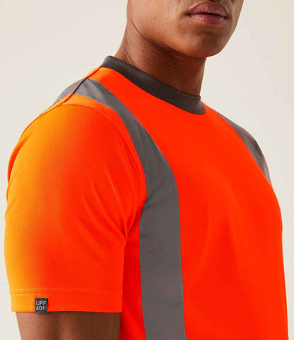Regatta High Visibility Regatta High Visibility Pro Contract T-Shirt Orange