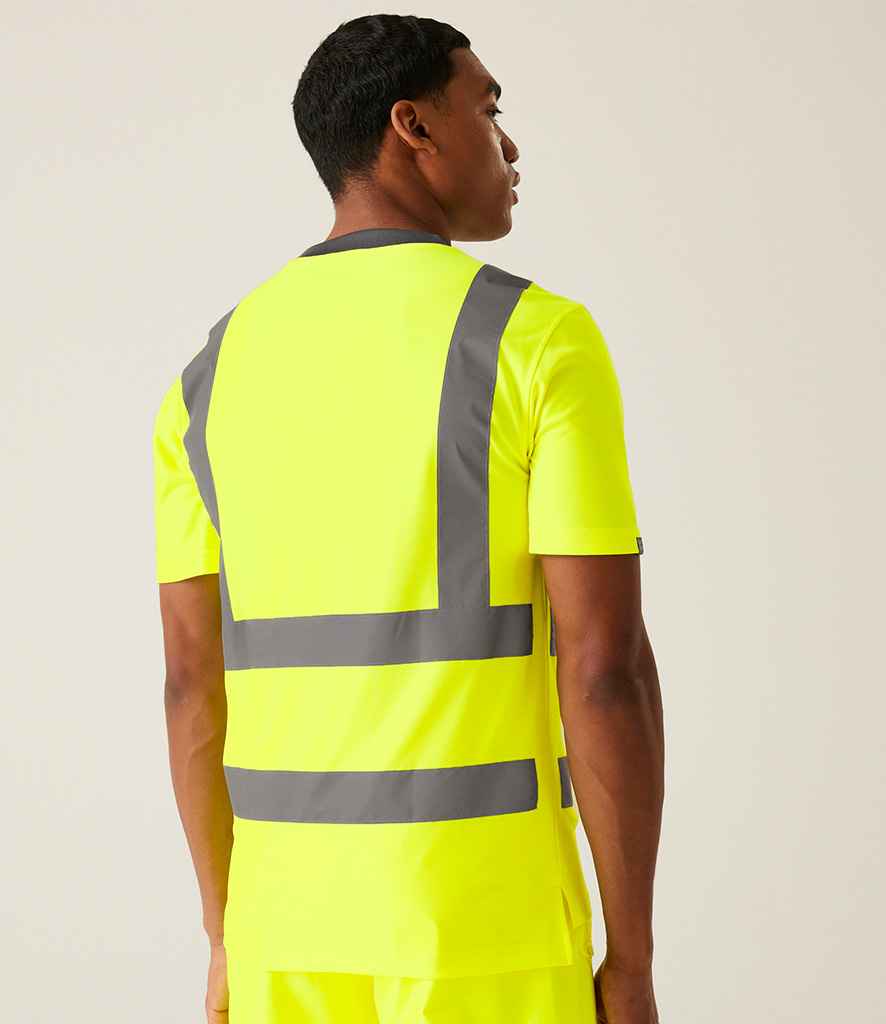 Regatta High Visibility Regatta High Visibility Pro Contract T-Shirt Yellow