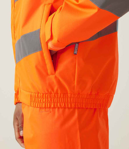 Regatta High Visibility Regatta High Visibility Pro Contract Dover Jacket Orange