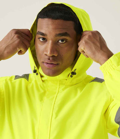 Regatta High Visibility Regatta High Visibility Pro Contract Dover Jacket Yellow