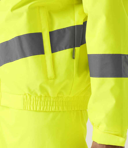 Regatta High Visibility Regatta High Visibility Pro Contract Dover Jacket Yellow