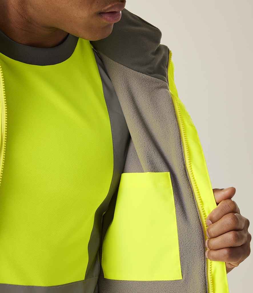Regatta High Visibility Regatta High Visibility Pro Contract Dover Jacket Yellow