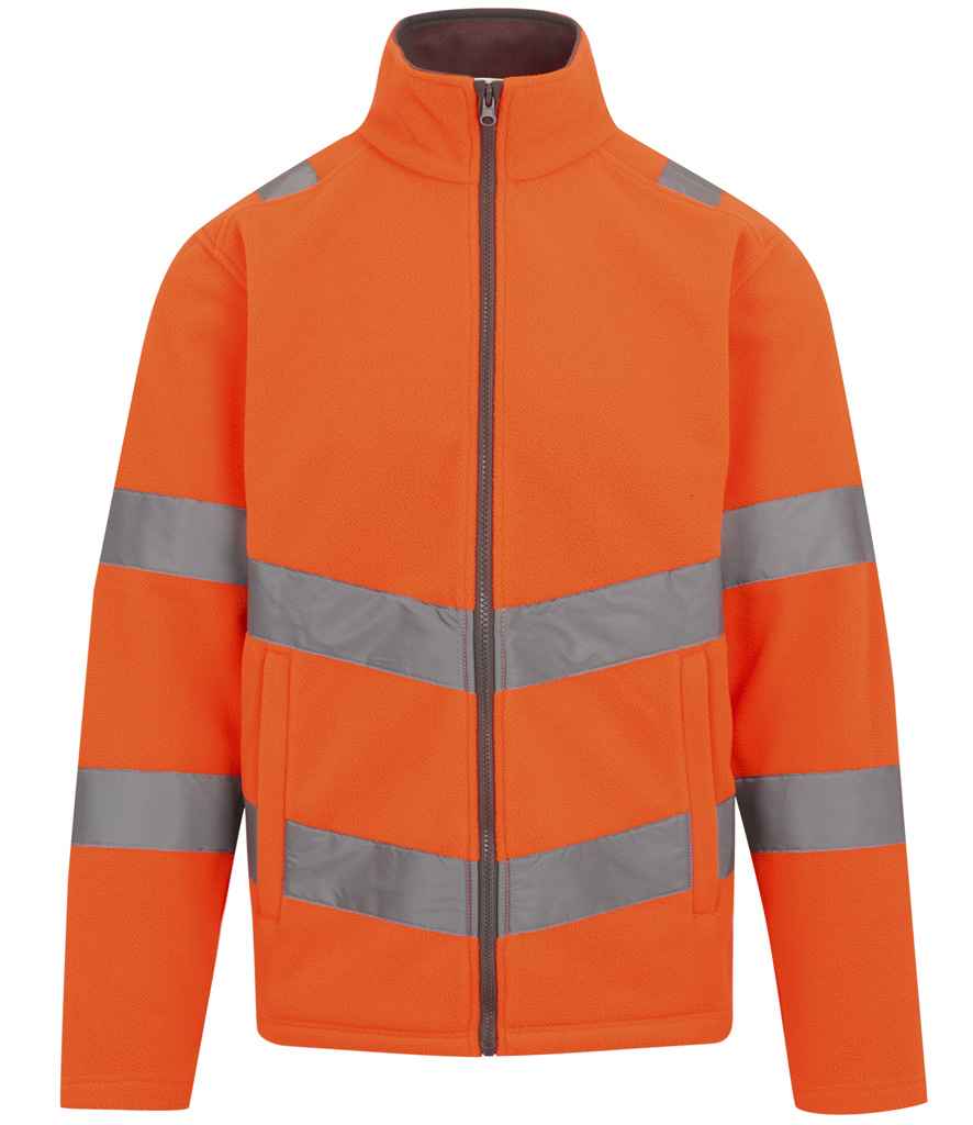 Regatta High Visibility Pro Contract Thor Fleece Jacket in Orange