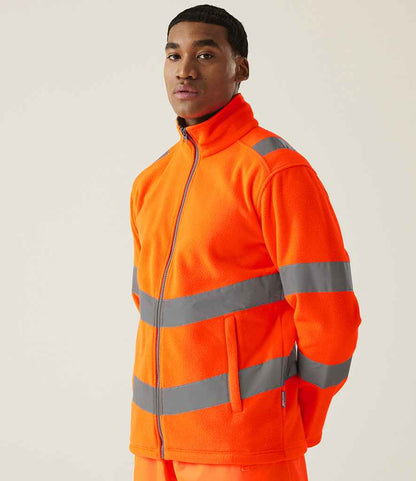 Regatta High Visibility Regatta High Visibility Pro Contract Thor Fleece Jacket Orange