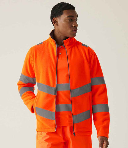 Regatta High Visibility Regatta High Visibility Pro Contract Thor Fleece Jacket Orange