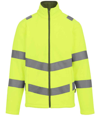 Regatta High Visibility Pro Contract Thor Fleece Jacket in Yellow
