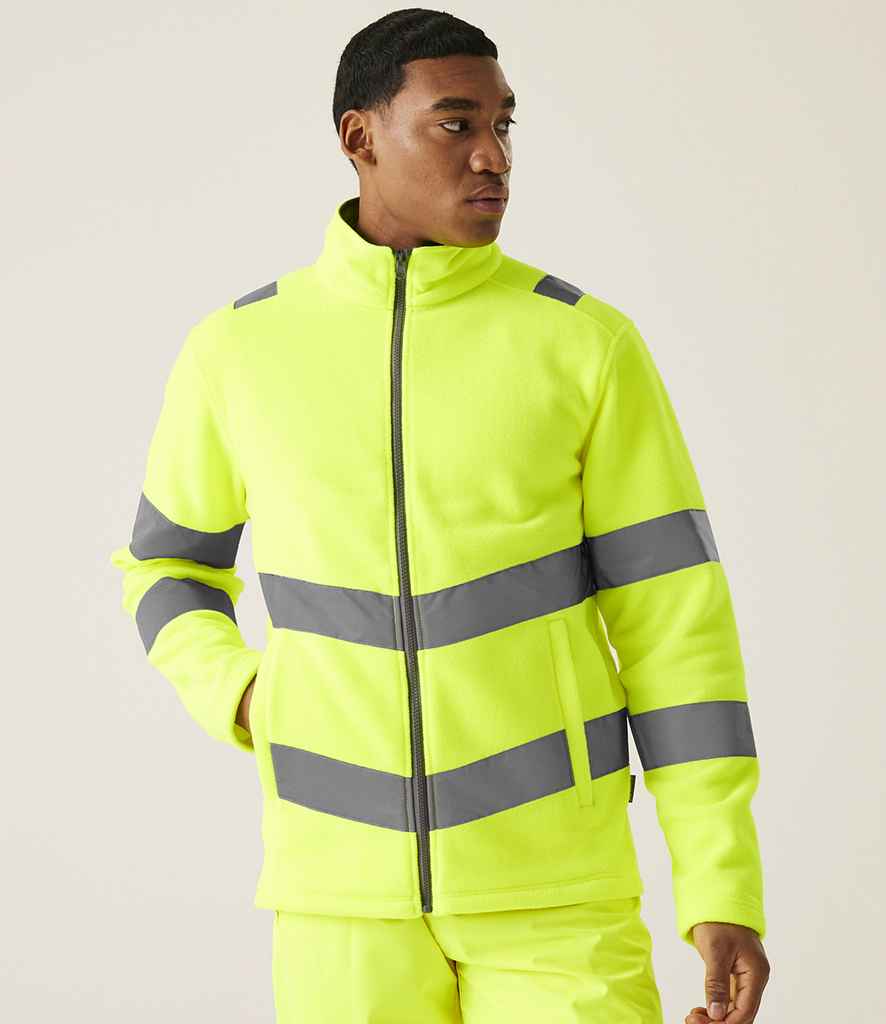 Regatta High Visibility Regatta High Visibility Pro Contract Thor Fleece Jacket Yellow