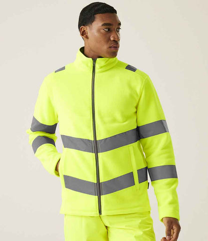 Regatta High Visibility Regatta High Visibility Pro Contract Thor Fleece Jacket Yellow