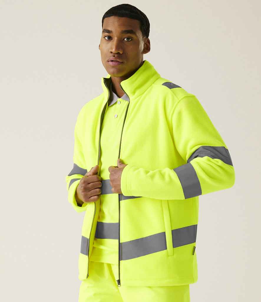 Regatta High Visibility Regatta High Visibility Pro Contract Thor Fleece Jacket Yellow