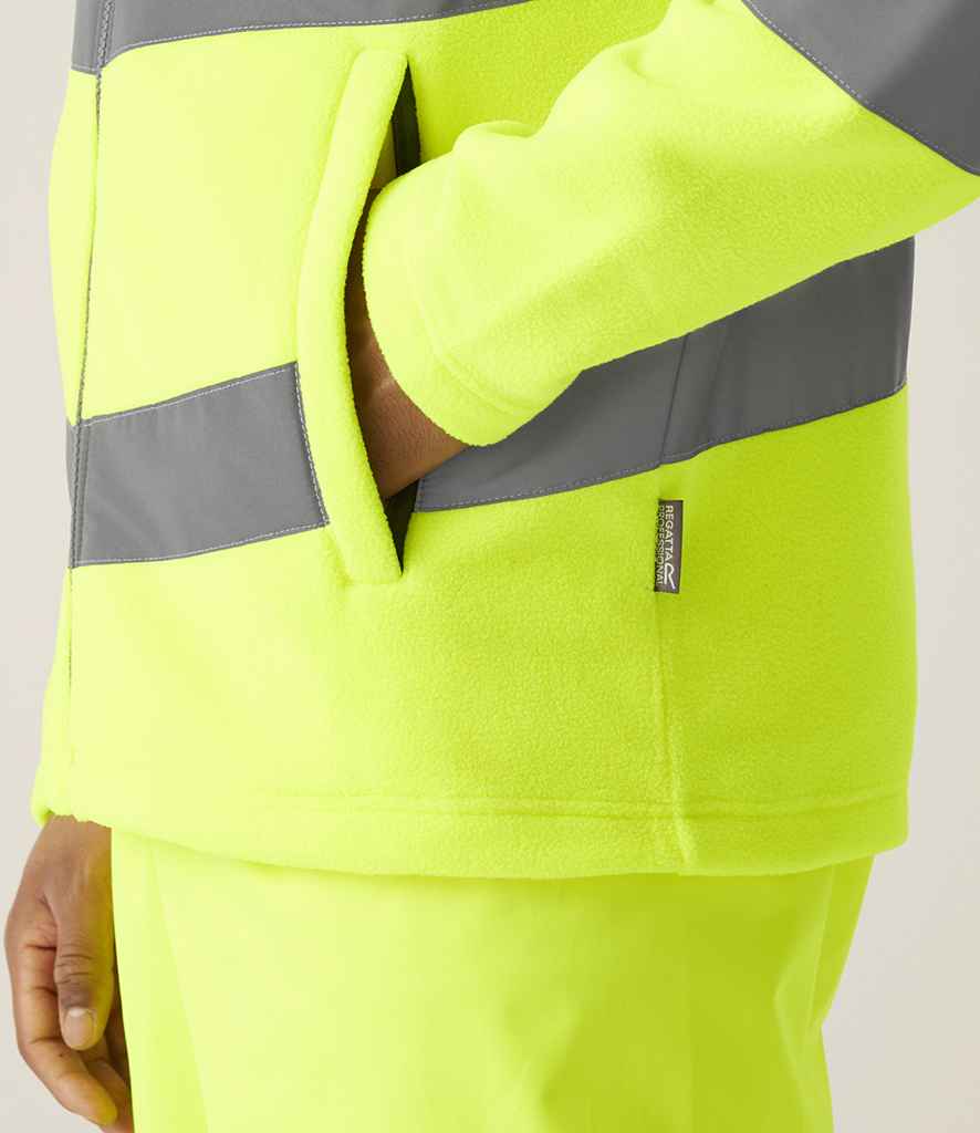 Regatta High Visibility Regatta High Visibility Pro Contract Thor Fleece Jacket Yellow
