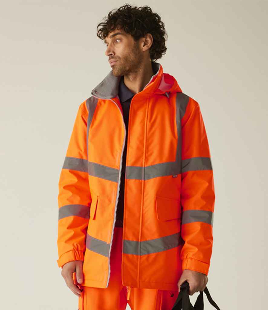 Regatta High Visibility Regatta High Visibility Pro Contract Dover Parka