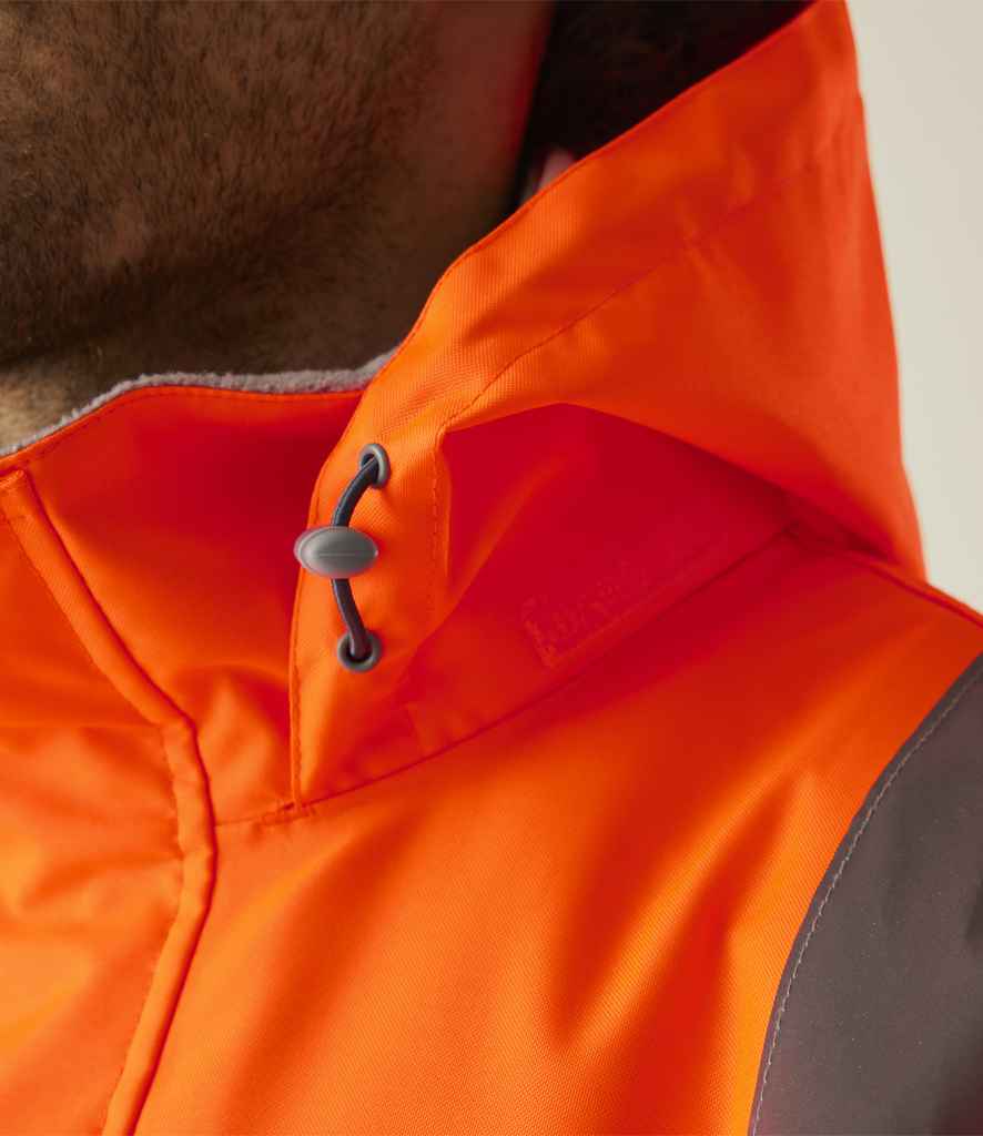 Regatta High Visibility Regatta High Visibility Pro Contract Dover Parka Orange
