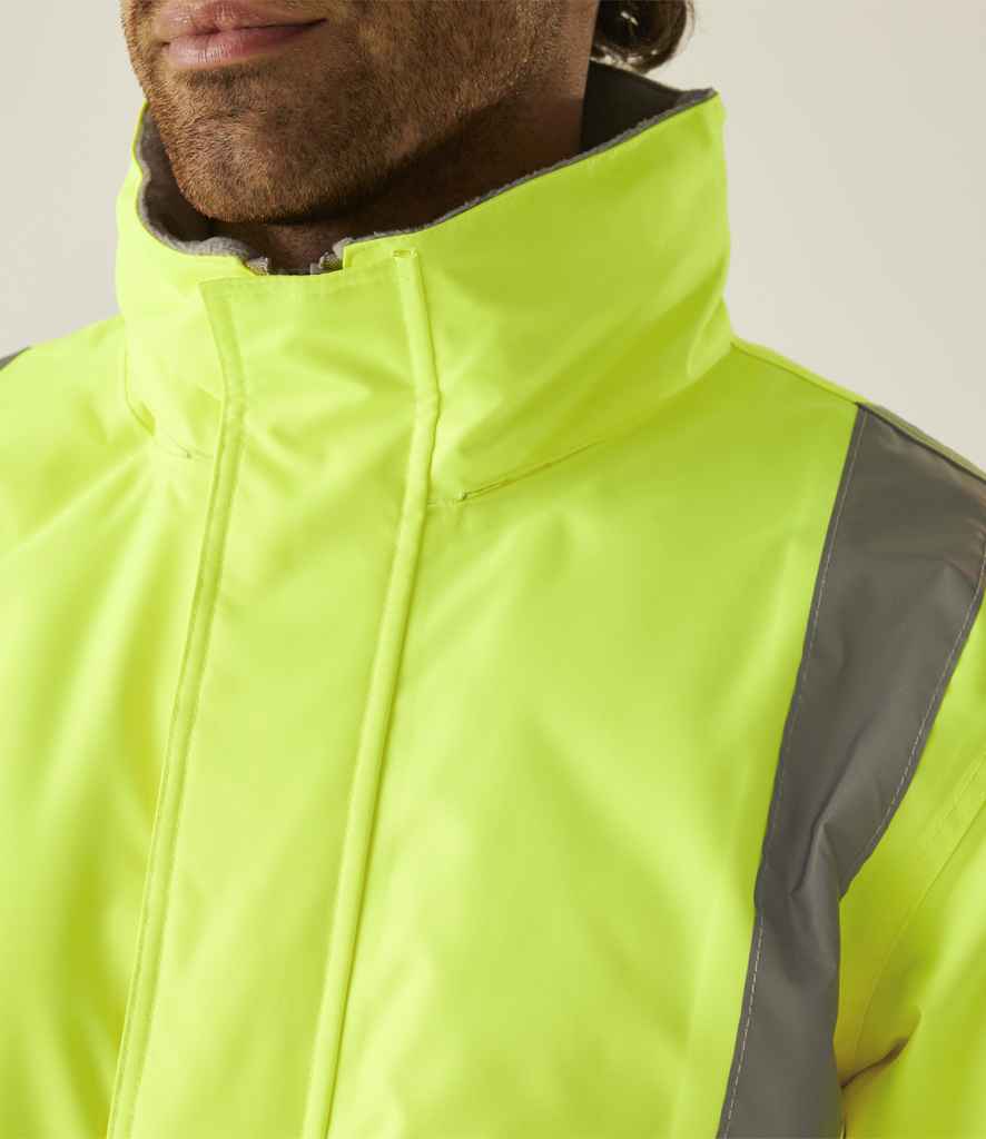 Regatta High Visibility Regatta High Visibility Pro Contract Dover Parka Yellow