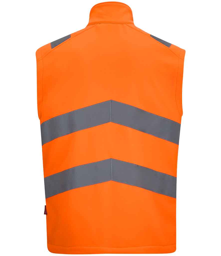 Regatta High Visibility Pro Contract Ablaze Soft Shell Bodywarmer