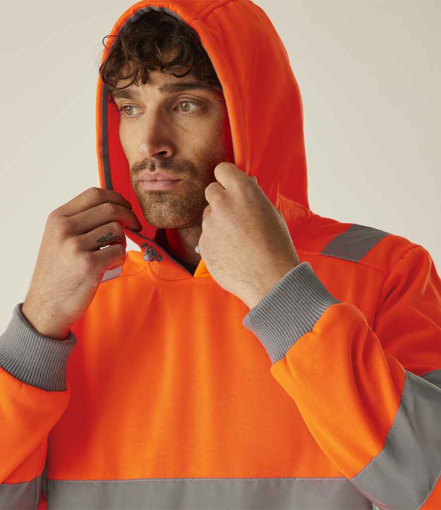 Regatta High Visibility Pro Contract Hoodie - model image
