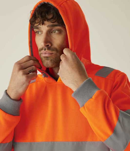 Regatta High Visibility Pro Contract Hoodie - model image