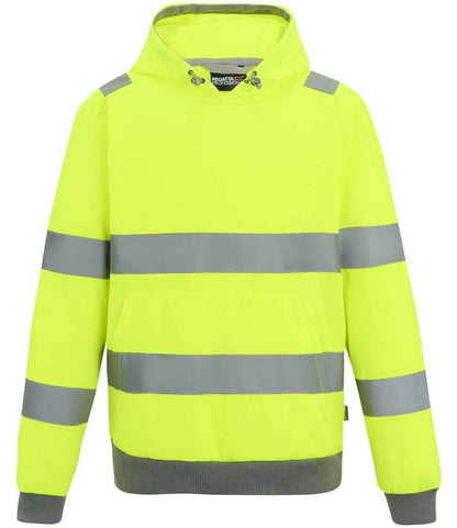 Regatta High Visibility Pro Contract Hoodie in Yellow