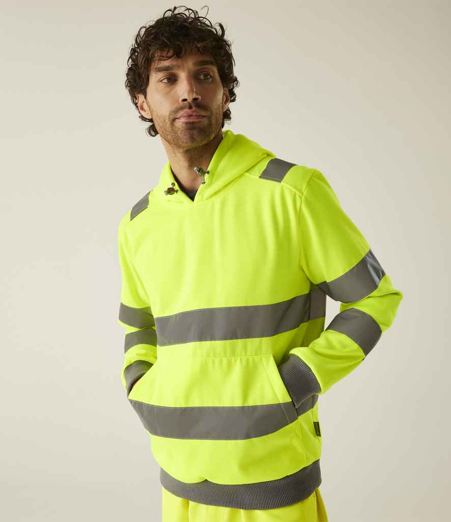 Regatta High Visibility Regatta High Visibility Pro Contract Hoodie Yellow