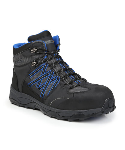 Regatta Safety Footwear Claystone S3 safety hiker boot Briar/Oxford Blue