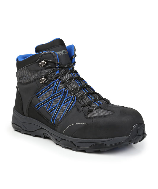 Regatta Safety Footwear Claystone S3 safety hiker boot Briar/Oxford Blue