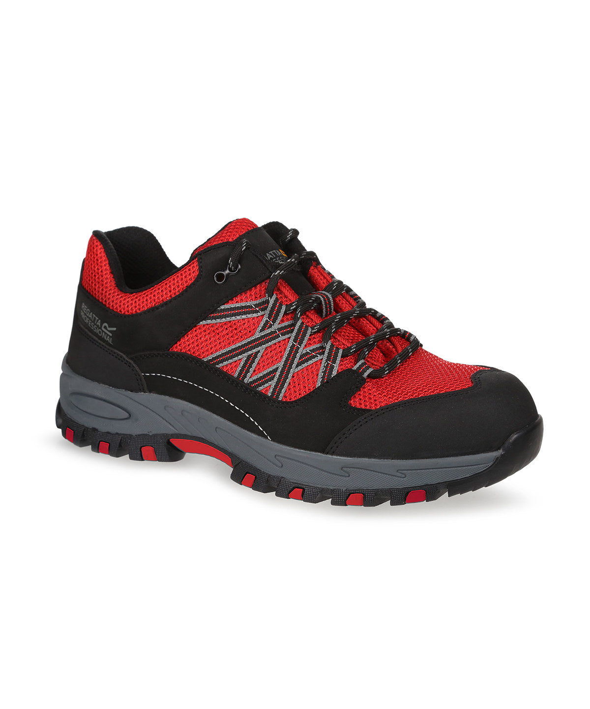 Regatta Safety Footwear Sandstone SB safety trainers Red/Black