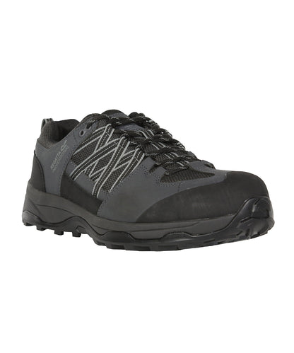 Regatta Safety Footwear Claystone S3 safety trainers Black/Briar