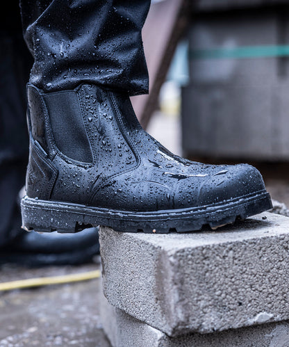 Regatta Safety Footwear Waterproof S3 Dealer boots Black