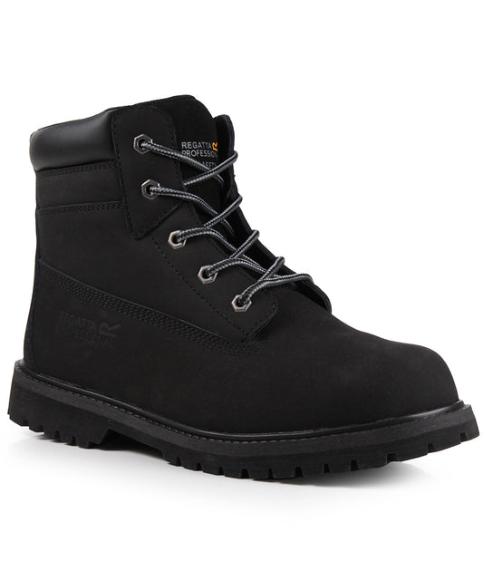 Regatta Safety Footwear Expert S1P honey safety boots Black
